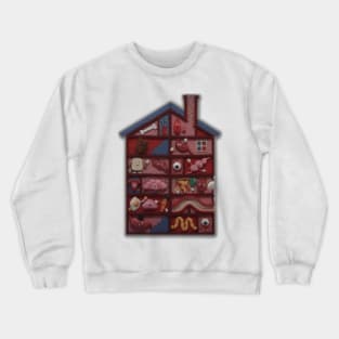 Don't Hug Me I'm Scared - Food House Crewneck Sweatshirt